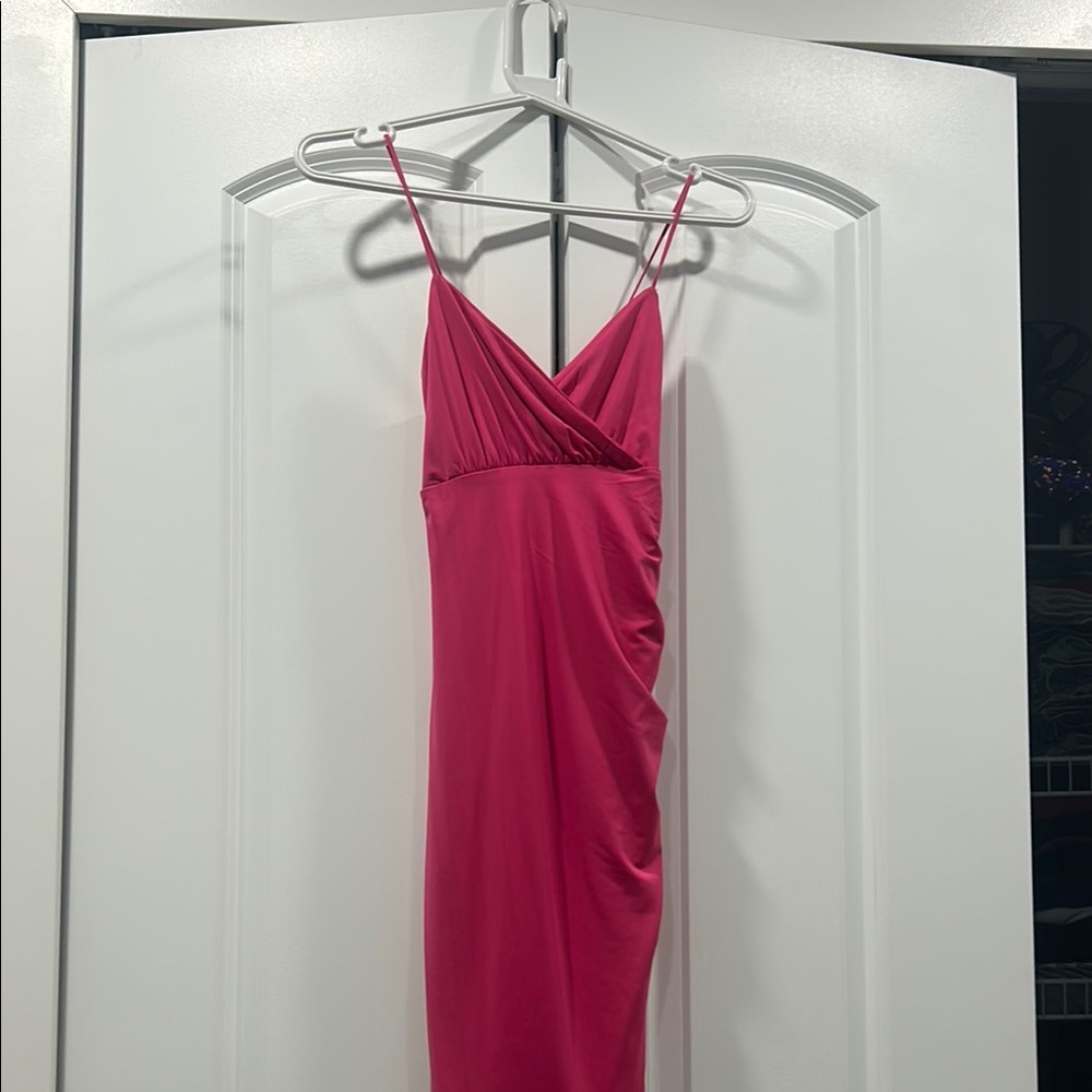 Elegant Pink Women's Dress